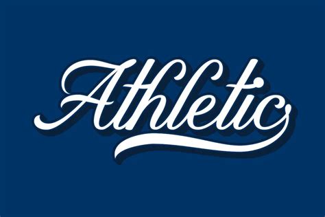 Yankees Classic Athletics Font Upfonts