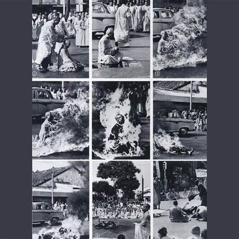 Fotograf As Que Hacen Historia Thich Quang Duc Quemarse A Lo Bonzo