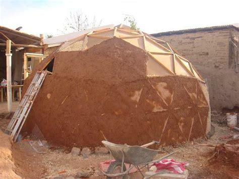 SimplyDifferently Org Geodesic Clay Mud Dome