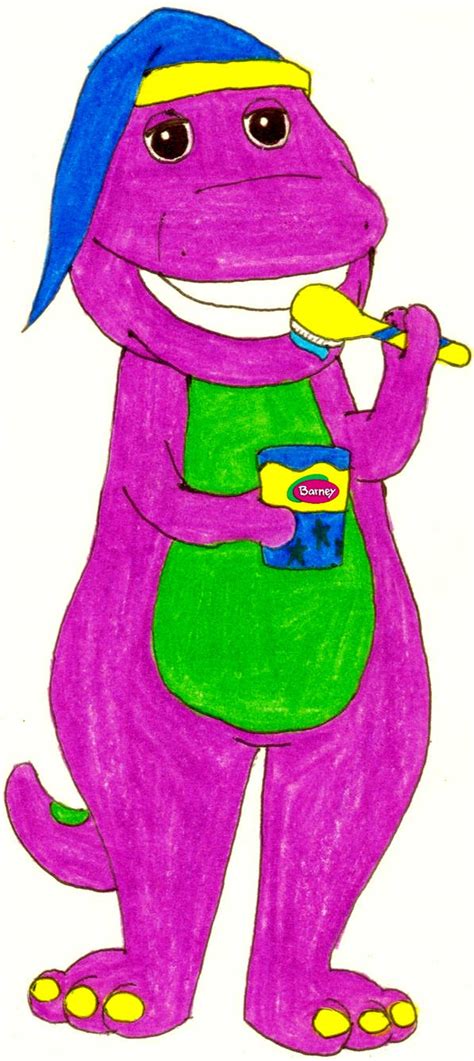 Brushing Up On Teeth With Barney By Bestbarneyfan On Deviantart