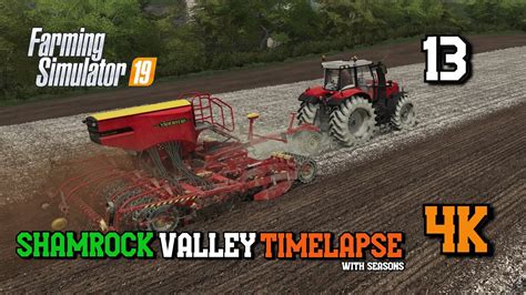 Shamrock Valley Ep13 Buying A New Seeder Fs19 4k Timelapse Youtube