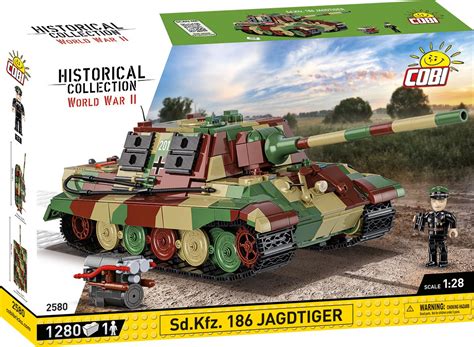 Cobi Panzerj Ger Tiger Heavy Tank Destroyer Set Buildcobi