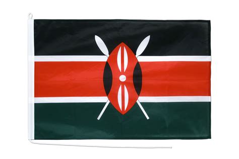 Kenia Bootsflagge PRO 60 X 90 Cm MaxFlags FlaggenPlatz At