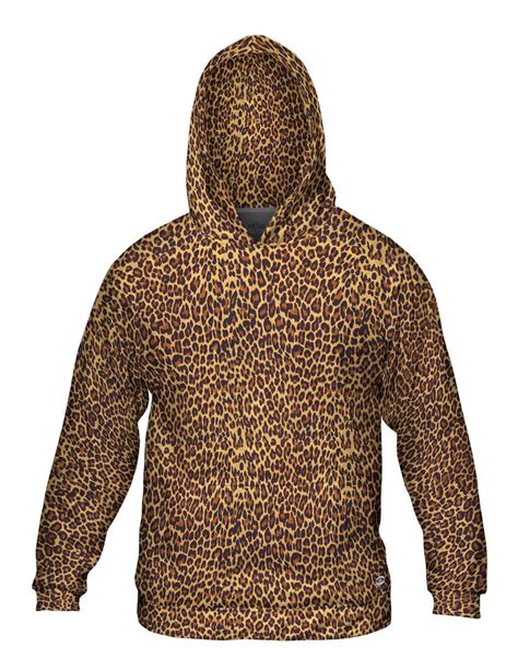 Cheetah Skin Mens Hoodie Sweater Yizzam