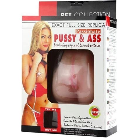 Вагина и анус с вибрацией Passionate Pussy Ass в Москве