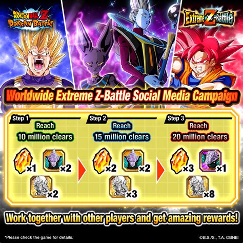 Dragon Ball Z Dokkan Battle On Twitter Worldwide Co Op Extreme Z