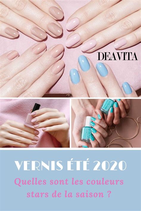 Vernis été 2020 que nous aurons toutes envie de porter Vernis Vernis