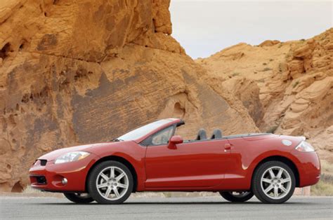 View of Mitsubishi Eclipse Spyder GT. Photos, video, features and ...