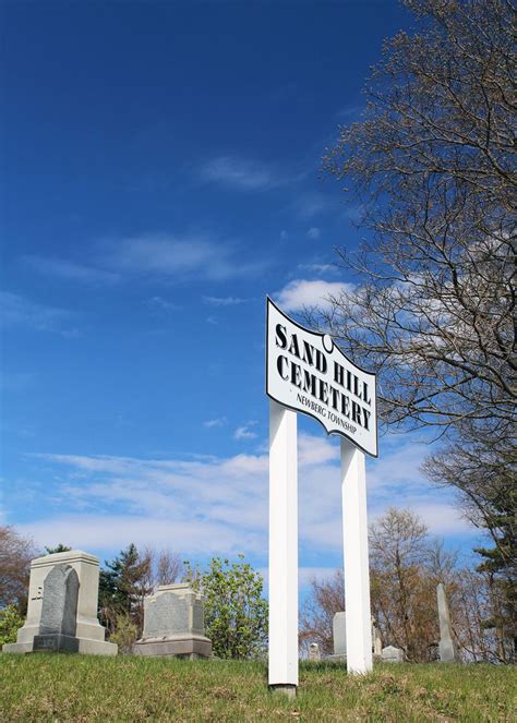 Sand Hill Cemetery In Newberg Township Michigan Find A Grave