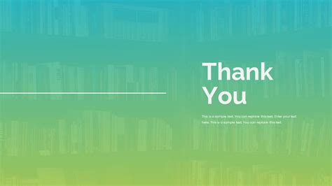 Powerpoint Thank You Template For Research Presentation Slidekit