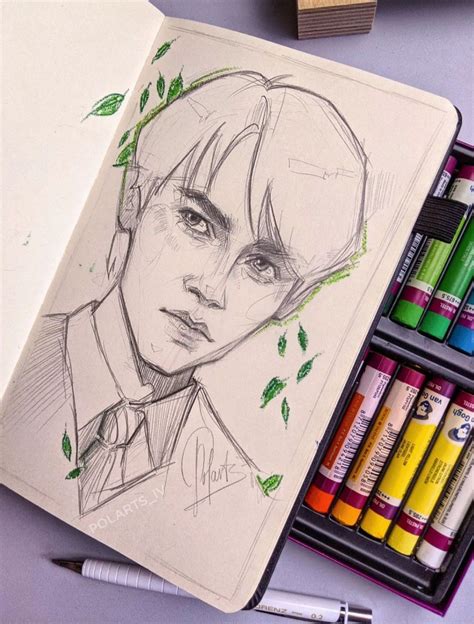 Polina || Artist on Instagram: "Decided to add a bit of color to the ...