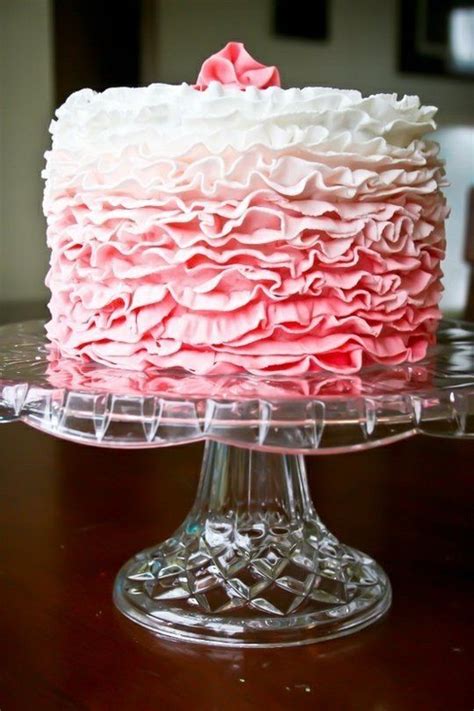 Fancy And Fun 8 Elaborate Birthday Cakes Cake Pink Ruffle Cake Cupcake Cakes