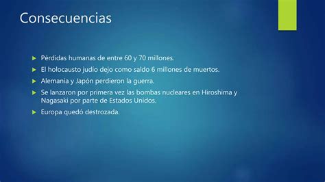 Introducir 79 Imagen Causas Y Concecuencias De La Segunda Guerra