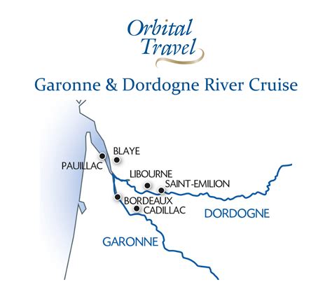 Map of dordogne river - starbillo