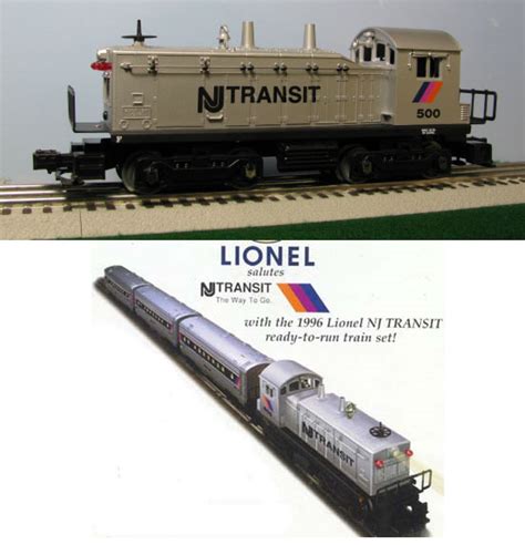 Lionel 0 6 11828 1996 NEW JERSEY TRANSIT PASSENGER SET