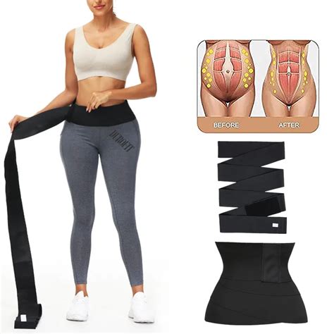 Waist Trainer Snatch Me Up Compressive Band Tummy Control Adjustable