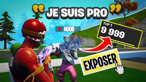 J Ai Expos Les Stats Des Joueurs En Saison Sur Fortnite Youtube