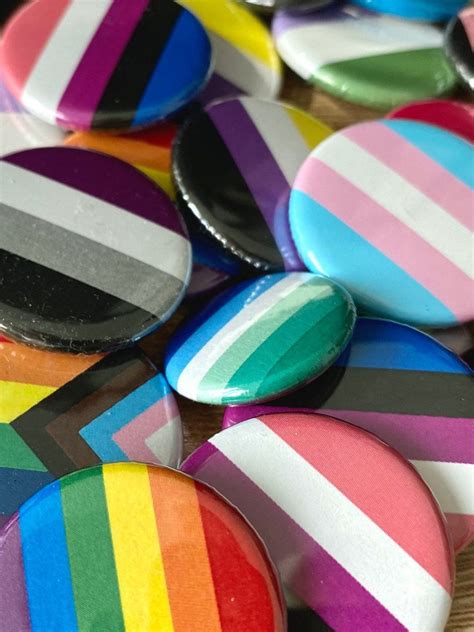 Pride Flag Pins Bulk LGBT LGBTQ Pride Month Lesbian Gay Etsy