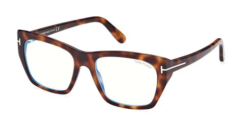 Tom Ford Ft5846 B Blue Light Block 053 Eyeglasses In Tortoise Smartbuyglasses Usa