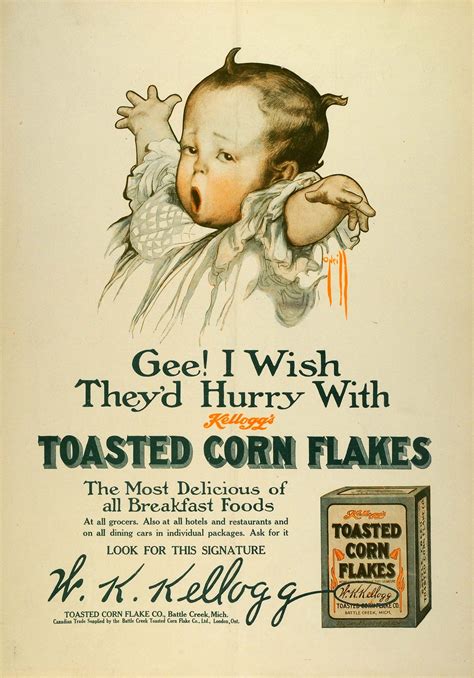 Kellogg S Corn Flakes Vintage Ads Vintage Advertisements Retro Ads