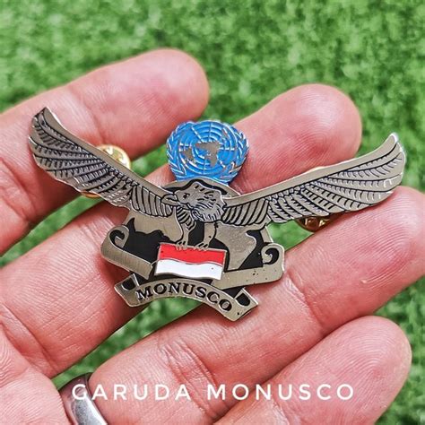 Jual Brevet Wing Garuda Monusco Di Lapak Platdesign Bukalapak