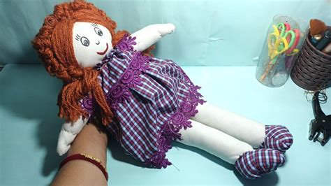 कपड़े की खूबसूरत सी गुड़िया बनाएं एकदम बड़े साइज में Kapde Ki Doll How