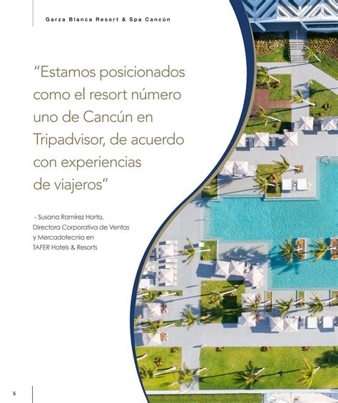 Garza Blanca Cancún BBR Folleto by The Boston Business Review Issuu