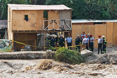 Río Rímac En Alerta Roja Por Lluvias Del Ciclón Yaku Caudal En Su