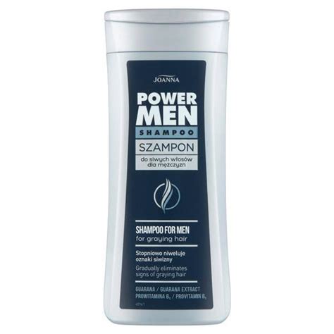 Power Men Szampon Do Siwych Włosów Dla Mężczyzn 200ml Bestseller