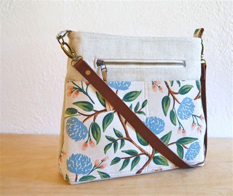 Crossbody Purse PATTERN Easy Bag Pattern Shoulder Bag Sewing Etsy