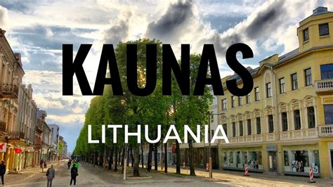 Kaunas, Lithuania. A look around and tour of the city. - YouTube
