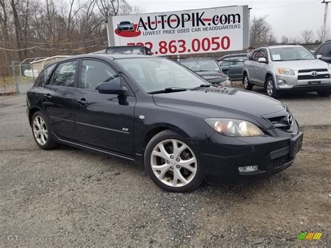 2008 Black Mica Mazda Mazda3 S Touring Hatchback 141462580 Photo 12