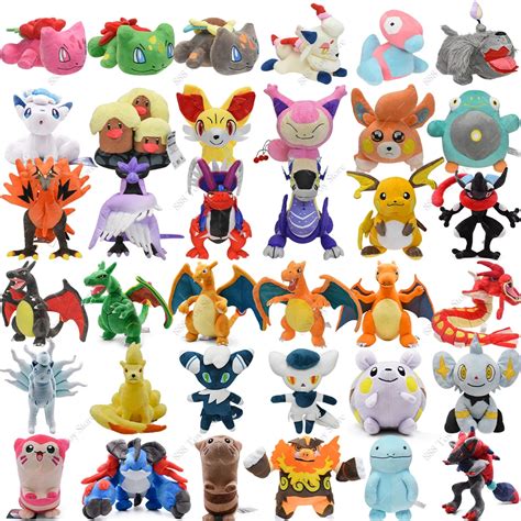 Pok Mon Shiny Plush Toy Charizard Gyarados Greninja Galarian Articuno