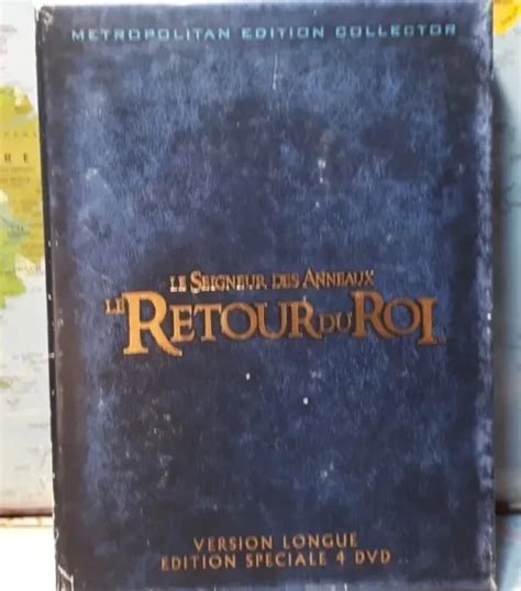 COFFRET LE SEIGNEUR DES ANNEAUX Le Retour du Roi Version Longue Édition