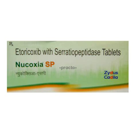 Nucoxia Sp Tablet Uses Dosage Side Effects Price Composition Practo