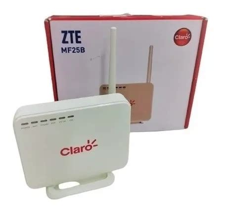 Modem Roteador Zte Mf B G Original Desbloq Rural Branco Techz