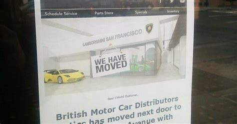 Rent In San Francisco Forces Lambo Dealership To Find Roommates Imgur