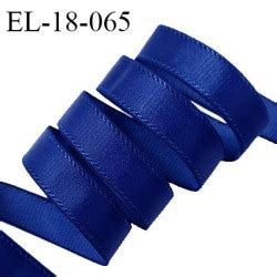 Elastique 19 Mm Lingerie Haut De Gamme Couleur Bleu Brillant Bonne