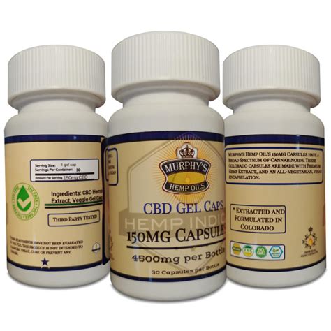 High Strength Cbd Capsules 25 150 Mg Gel Caps Hempindica