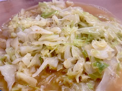 Japanese Style Curry Cabbage Cook Snap Win