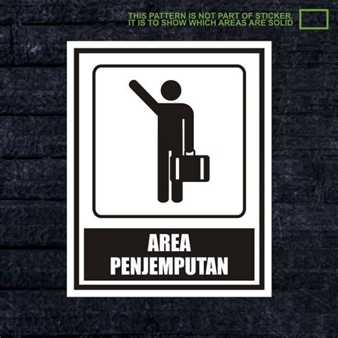 Jual Xwskpc Sticker Safety Sign K Keselamatan Kerja Area