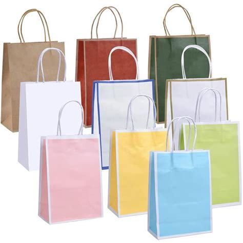 Sac Papier Cadeau Sac Kraft Sacs Cadeaux 100 en Papier Kraft recyclé