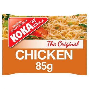 Buy Koka Noodles Sachets Chicken 85g PK30 Wholesale From Kadona Wholesale Ltd.