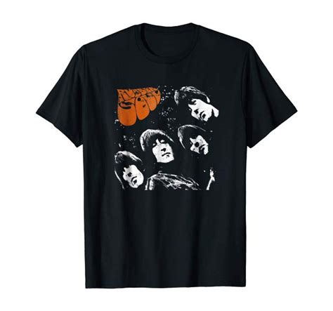 The Beatles Rubber Soul Adult T Shirt