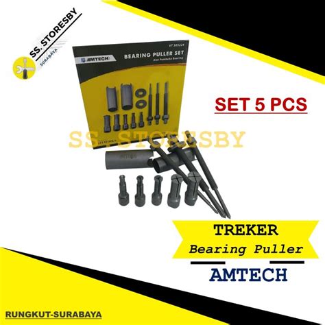 Treker Bearing Puller Set Pcs Amtech Alat Pembuka Pencabut Laher