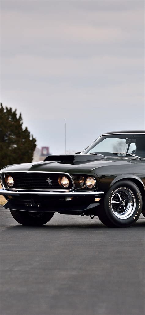 1125x2436 Ford Mustang Boss 429 Fastback Muscle Car Iphone Xs Iphone 10 Iphone X Hd 4k