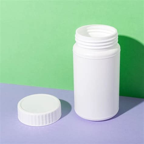 White Hdpe Plastic Cc Vitamin C Bottle Ukpack