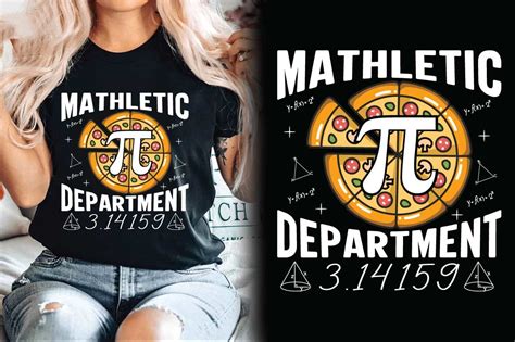 Mathletic Department Math Pi Svg T Shirt Graphic By Almamun2248