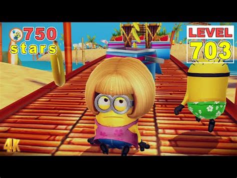 Despicable Me Minion Rush Level Mom Minion Get Stars On The