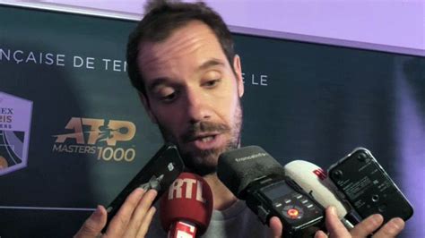 Atp Rolex Paris Masters Richard Gasquet Jai La Chance De